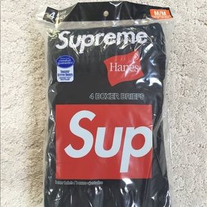 Supreme X Hanes boxer briefs